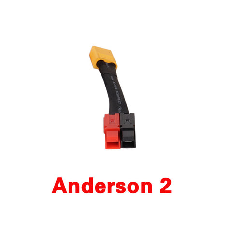 Anderson connector for electric bicycle conversion kit.